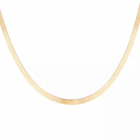 ✨Gold Snake Flat 24” Necklace✨✨ - Picture 2 of 5